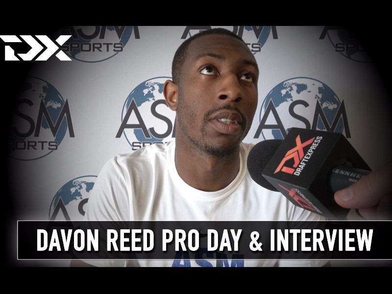 Davon Reed ASM Sports Pro Day Workout and Interview