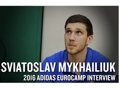 Sviatoslav Mykhailiuk 2016 Adidas Eurocamp Interview and Highlights
